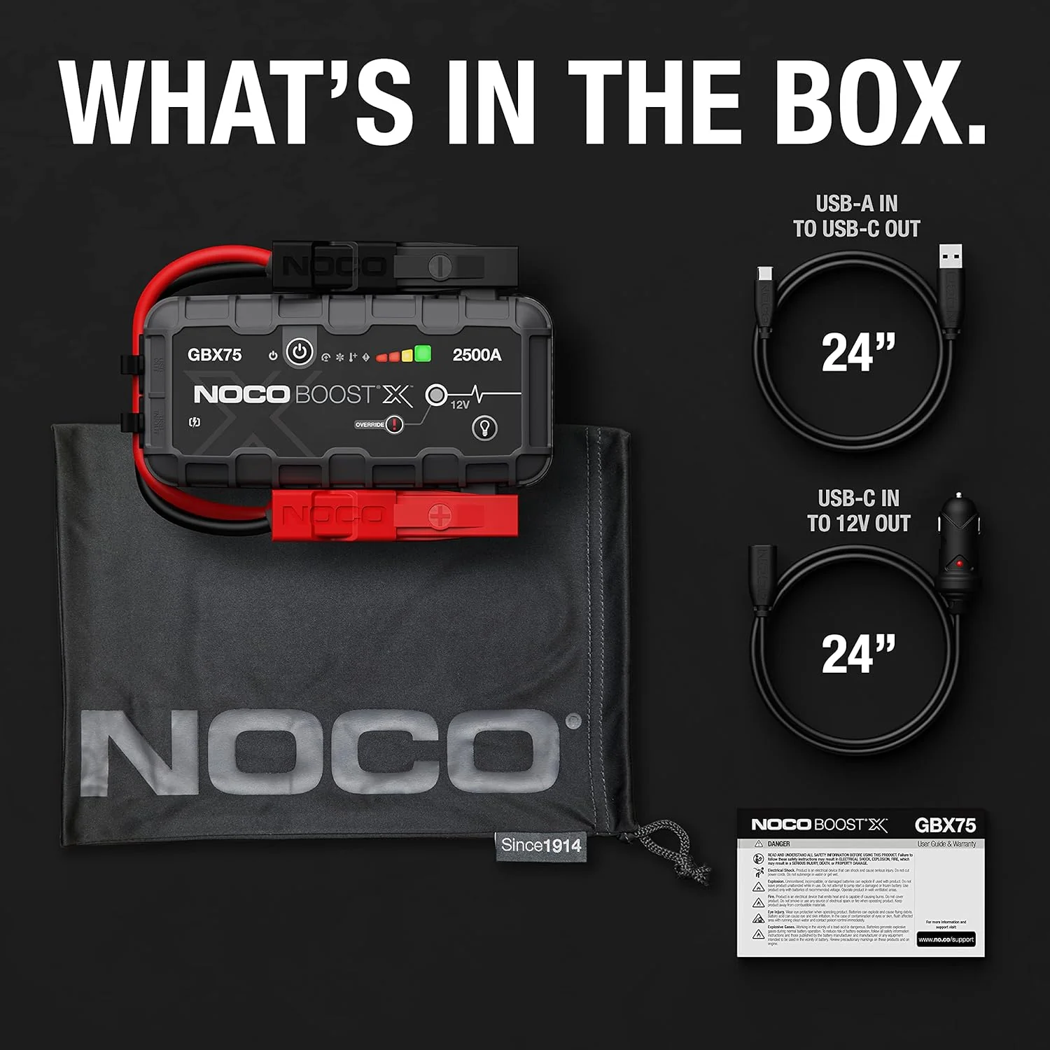 בוסטר התנעה לרכב NOCO GBX75 - Image 3