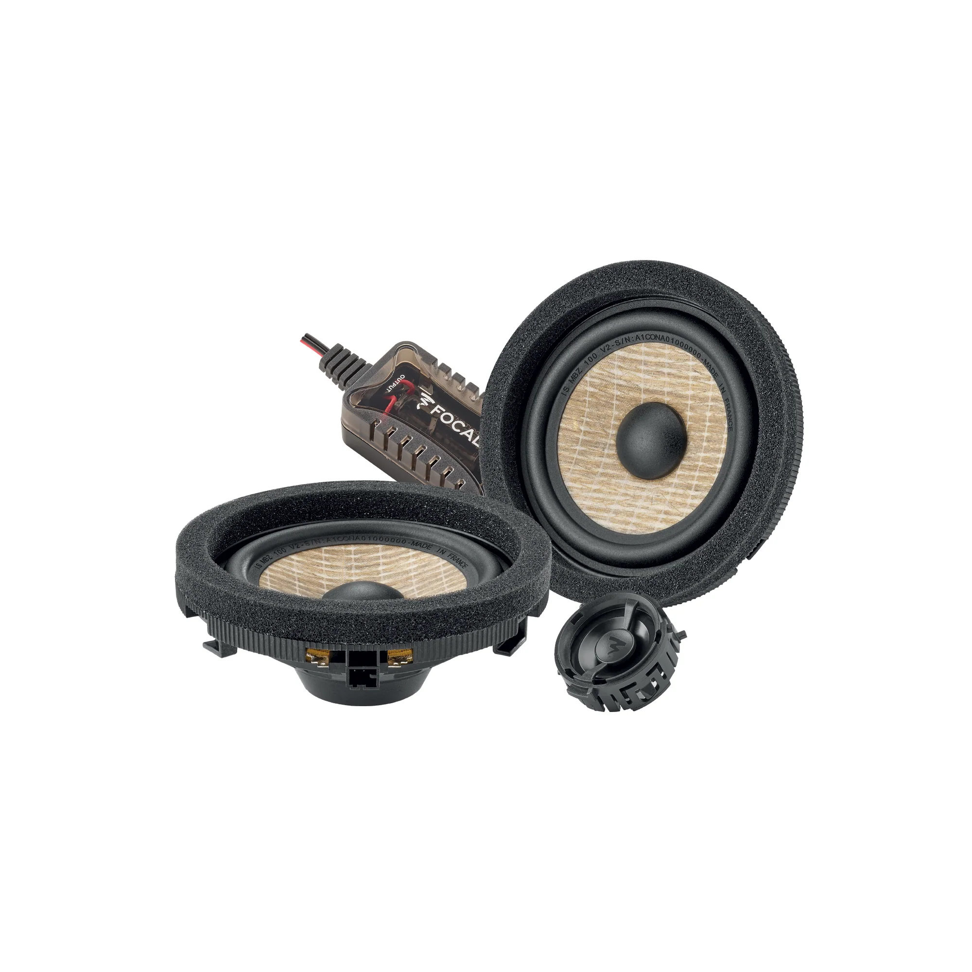 זוג קומפוננט - Focal IS MBZ 100 V2 Plug & Play (תואם מקור מרצדס)
