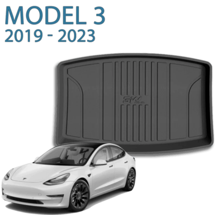 שטיח 3W תא מטען אחורי טסלה מודל 3 2023