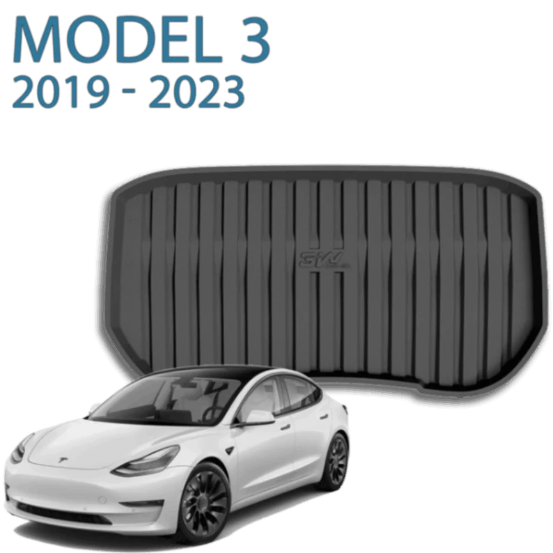 שטיח 3W תא מטען קדמי טסלה מודל 3 2023