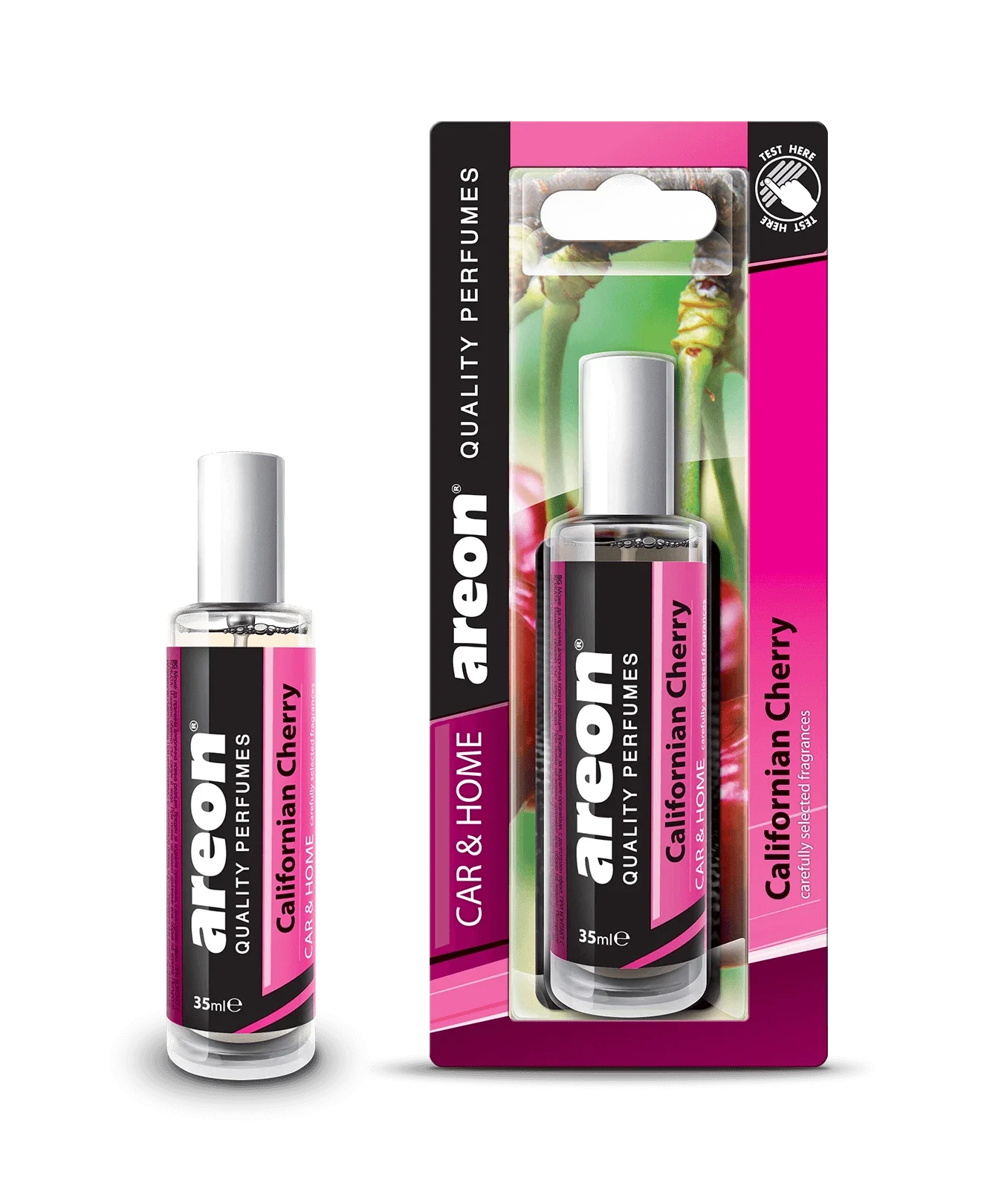 AREON Californian Cherry APC17 – ספריי בושם לרכב 35 ml בניחוח דובדבן קליפורני